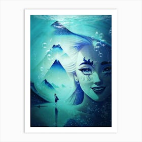 Mermaid 19 Art Print