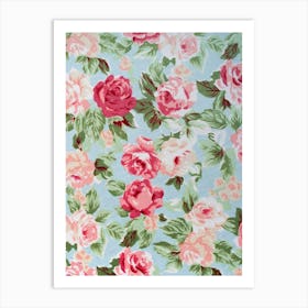 Pink Roses 4 Art Print