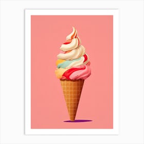 Ice Cream Cone 1 Art Print