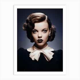 Color Photograph Of Judy Garland 2 Art Print