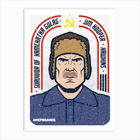 Soviet Leader Art Print