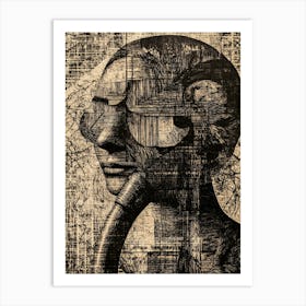 Head Of A Woman 1 Art Print