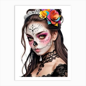 Day Of The Dead 6 Art Print