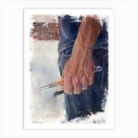 Hands №2 Art Print