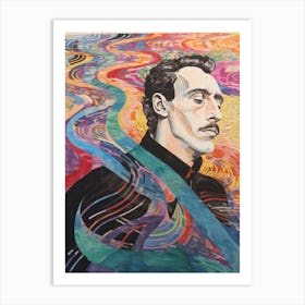 Man in thinking Art Print