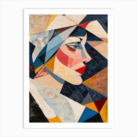 Abstract Of A Woman 75 Art Print