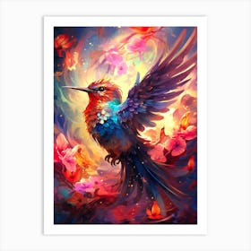 Hummingbird Art Print