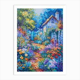 Garden Path 1 Art Print