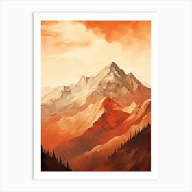 Mountain Landscape 1 Art Print