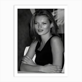 In Store Appearance By Kate Moss Art Print