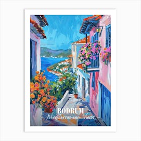 Mediterranean Views Bodrum 1 Art Print