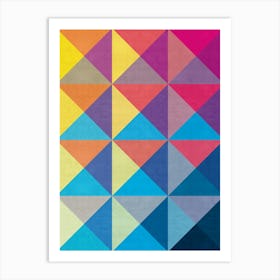 Colorful and expressive art 1 Art Print