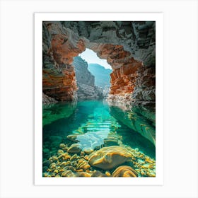 Cave In The Rock 29 Art Print