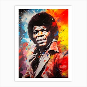 James Brown (3) Art Print