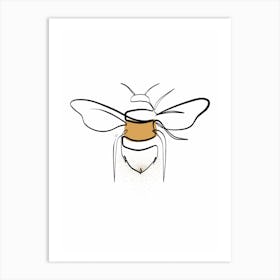 HoneyBee Art Print