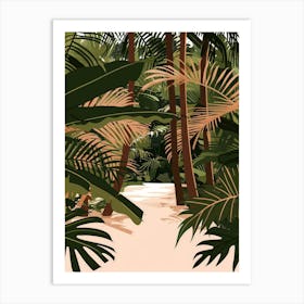 Tropical Background 9 Art Print