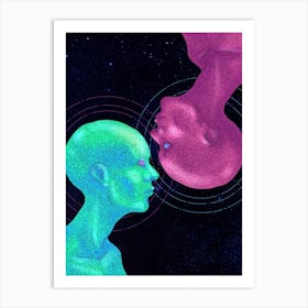 Same different Art Print