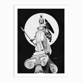 Goddess Athena Art Print
