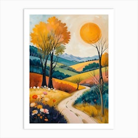 Road To The Sun 1 Art Print