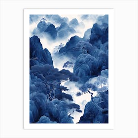 Chinese Landscape Art Print