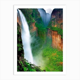 Gocta Cataracts, Peru Majestic, Beautiful & Classic (1) Art Print