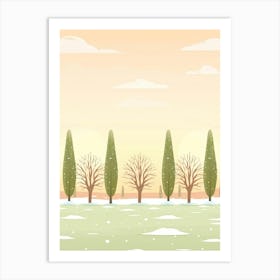 Winter Landscape 6 Art Print