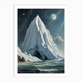 Iceberg 1 Art Print