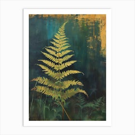 Sword Fern Painting 1 Art Print