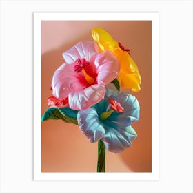 Dreamy Inflatable Flowers Hibiscus 4 Art Print