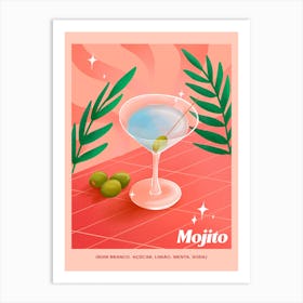 Mojito Fresh Drink - Rbt, Bcba, Mojito, Aba, Cocktails Art Print