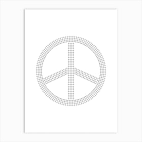 Peace Symbol Art Print