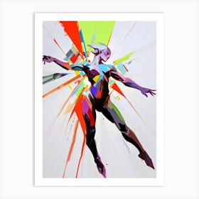 Abstract Of A Woman 9 Art Print