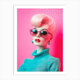 Oh Barbie No 2 Art Print