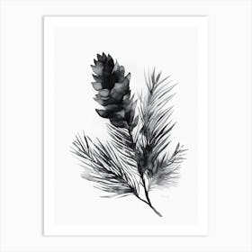 Pinecone Art Print