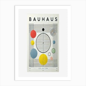 Bauhaus circles Collection Art Print