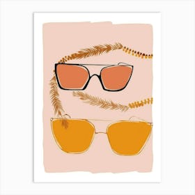 Sunglasses Art Print