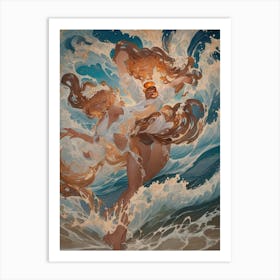 Mermaids Art Print