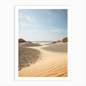 Sand Dunes In The Desert 1 Art Print