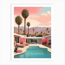 Palm Springs Art Print 1 Art Print