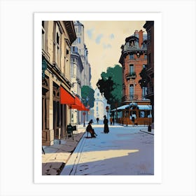 Paris Street 3 Art Print