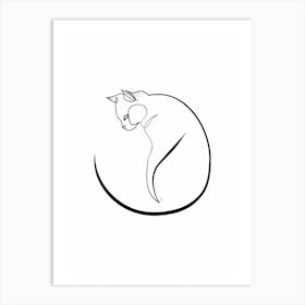 Cat_01 Art Print