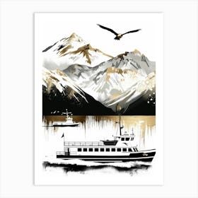 Alaska Cruise Art Print