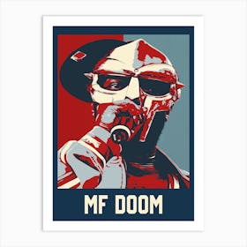 Mf Doom Art Print