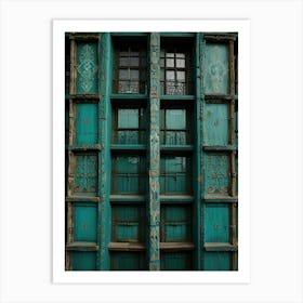 Doors Of A Building Art Print