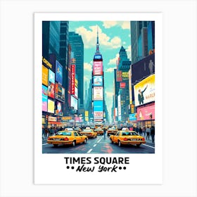 Times Square, New York Art Print