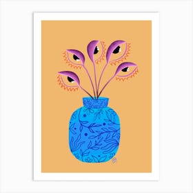 Eye Vase Art Print