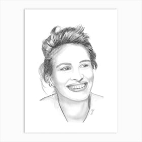 Julia Roberts Art Print