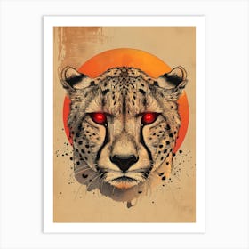 Cheetah 59 Art Print