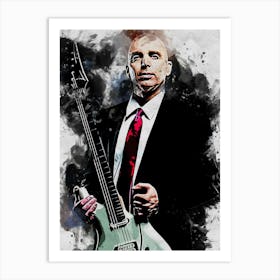 Art Of Satriani Art Print