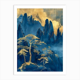 Chinese Mountains 34 Art Print